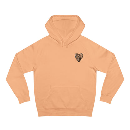 Heart Pattern  Hoodie