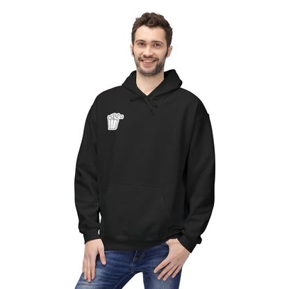 Cozy Movie Night Hoodie, Softstyle Fleece Sweatshirt, Perfect for Film Buffs, Gift Idea for Movie Lovers, Casual Wear for Home & Cinema
