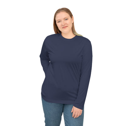 Performance Long Sleeve Shirt, Athletic Wear, Sports Top, Casual Outfit, Workout Shirt, Gift for Fitness Lovers