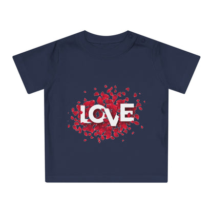 Love Baby T-Shirt | Cute Baby Outfit, Newborn Gift, Baby Shower Gift, Floral Print Toddler Top