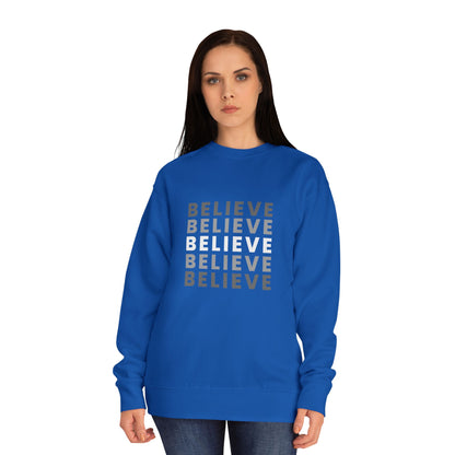 Believe Crew Sweatshirt | Cozy  Sweatshirt for Casual Comfort | Motivational Gift for Friends and Family, Daily Wear, [...]