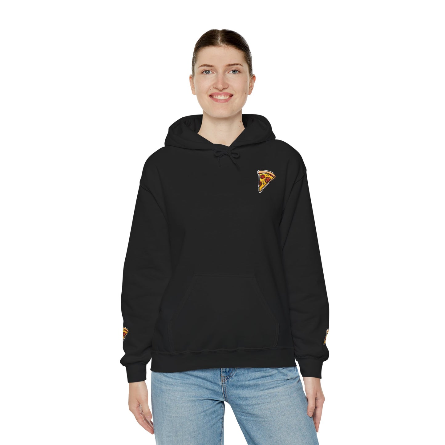 pizza design Heavy Blend™ Hooded Sweatshirt