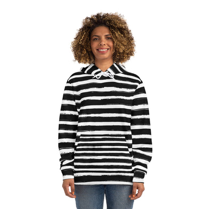 Chic Striped Hoodie, Casual Wear, Street Style, Gift for Her, Seasonal Fashion