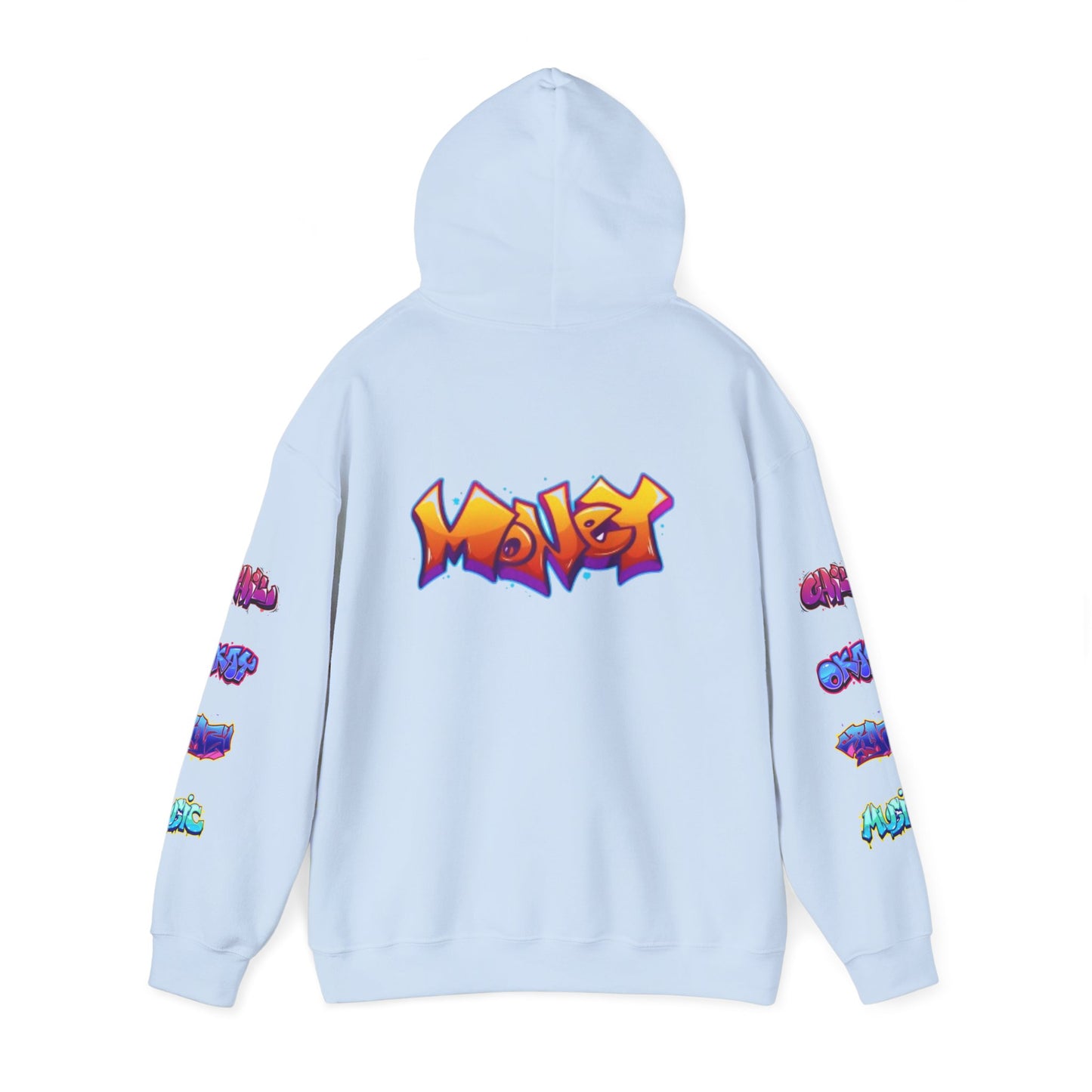 Graffiti Art  Hoodie - Cozy Streetwear, Unique Gift for Art Lovers, Perfect for Festivals, Casual Wear, Cool Graphic Sweatshirt