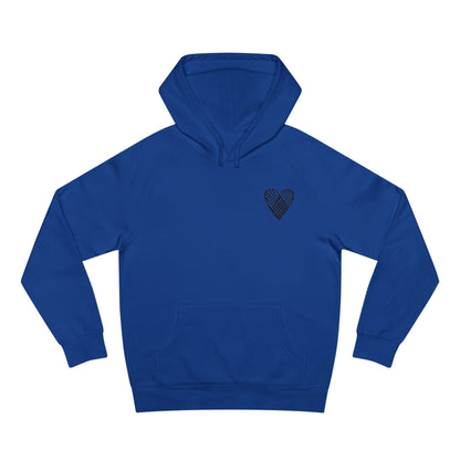 Heart Pattern  Hoodie