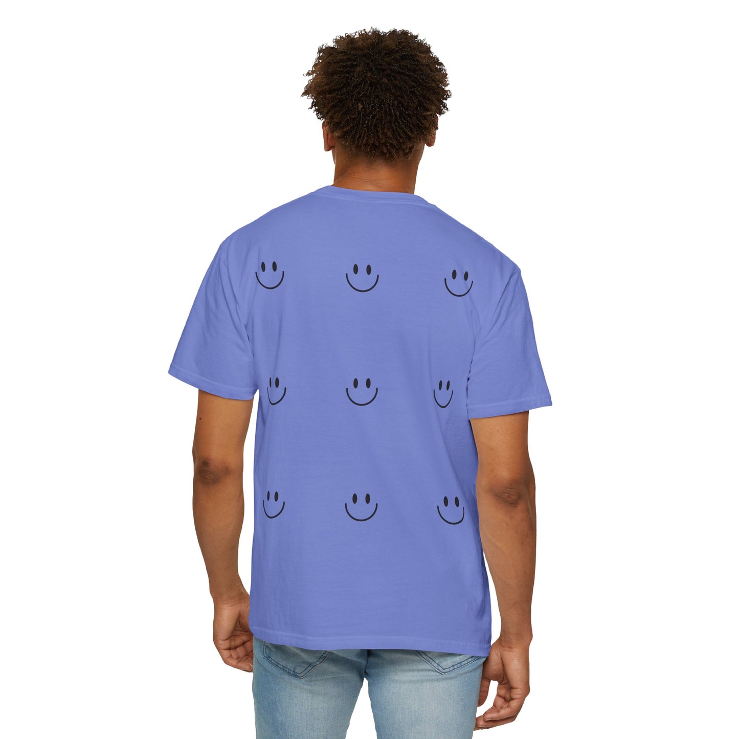 Smiley Face  T-Shirt, Fun Graphic Tee, Casual Wear, Gift for Friends, Positive Vibes Shirt, Happy Birthday Gift, Summer Essentials