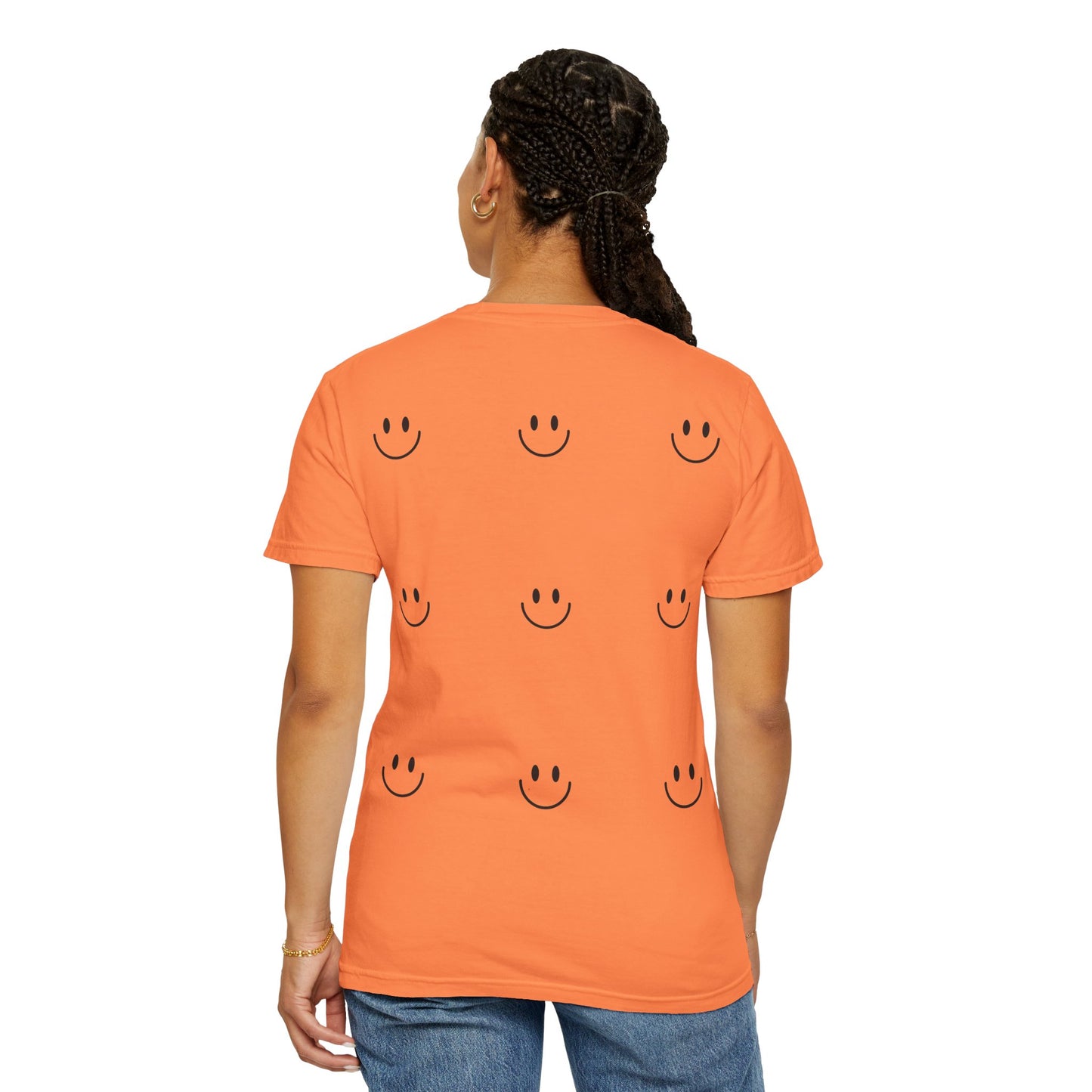 Smiley Face  T-Shirt, Fun Graphic Tee, Casual Wear, Gift for Friends, Positive Vibes Shirt, Happy Birthday Gift, Summer Essentials