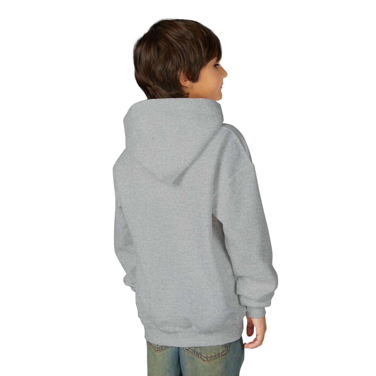 Love Youth Hoodie - Soft Blend Sweatshirt for Teens, Cute Gift for Birthdays, Valentine's Day, Cozy Casual Wear, Inspirational Apparel