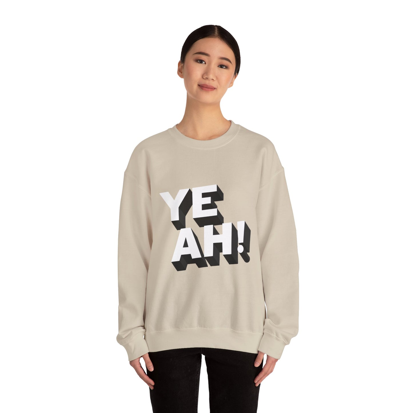 AH YES!  Heavy Blend™ Crewneck Sweatshirt - Comfortable Style for Everyday Wear, Perfect Gift for Friends, Casual Outfit, Cozy [...]
