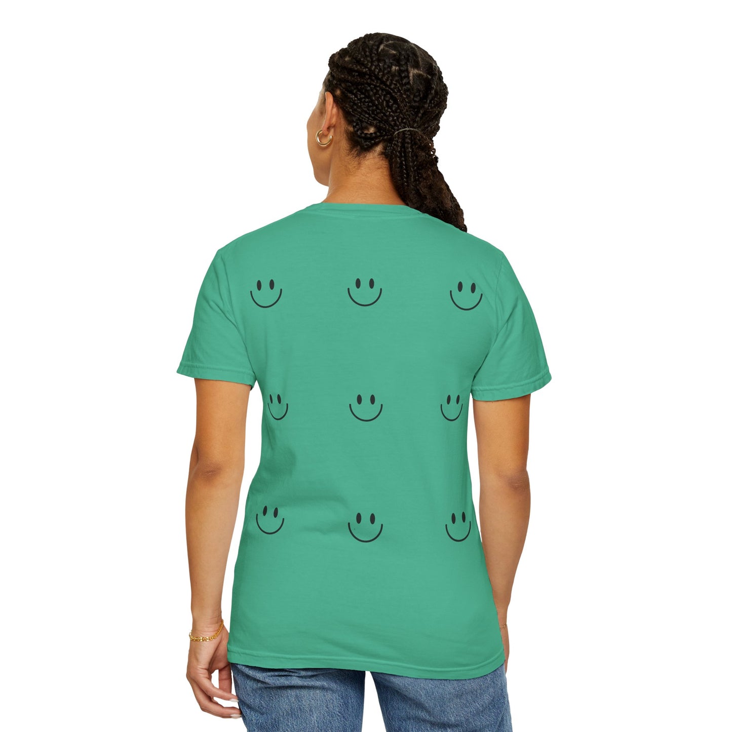 Smiley Face  T-Shirt, Fun Graphic Tee, Casual Wear, Gift for Friends, Positive Vibes Shirt, Happy Birthday Gift, Summer Essentials