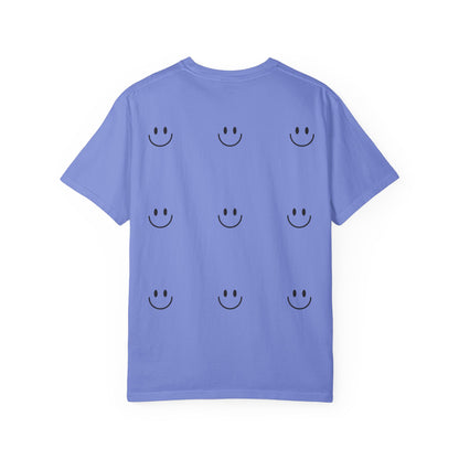 Smiley Face  T-Shirt, Fun Graphic Tee, Casual Wear, Gift for Friends, Positive Vibes Shirt, Happy Birthday Gift, Summer Essentials