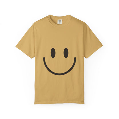 Smiley Face  T-Shirt, Fun Graphic Tee, Casual Wear, Gift for Friends, Positive Vibes Shirt, Happy Birthday Gift, Summer Essentials