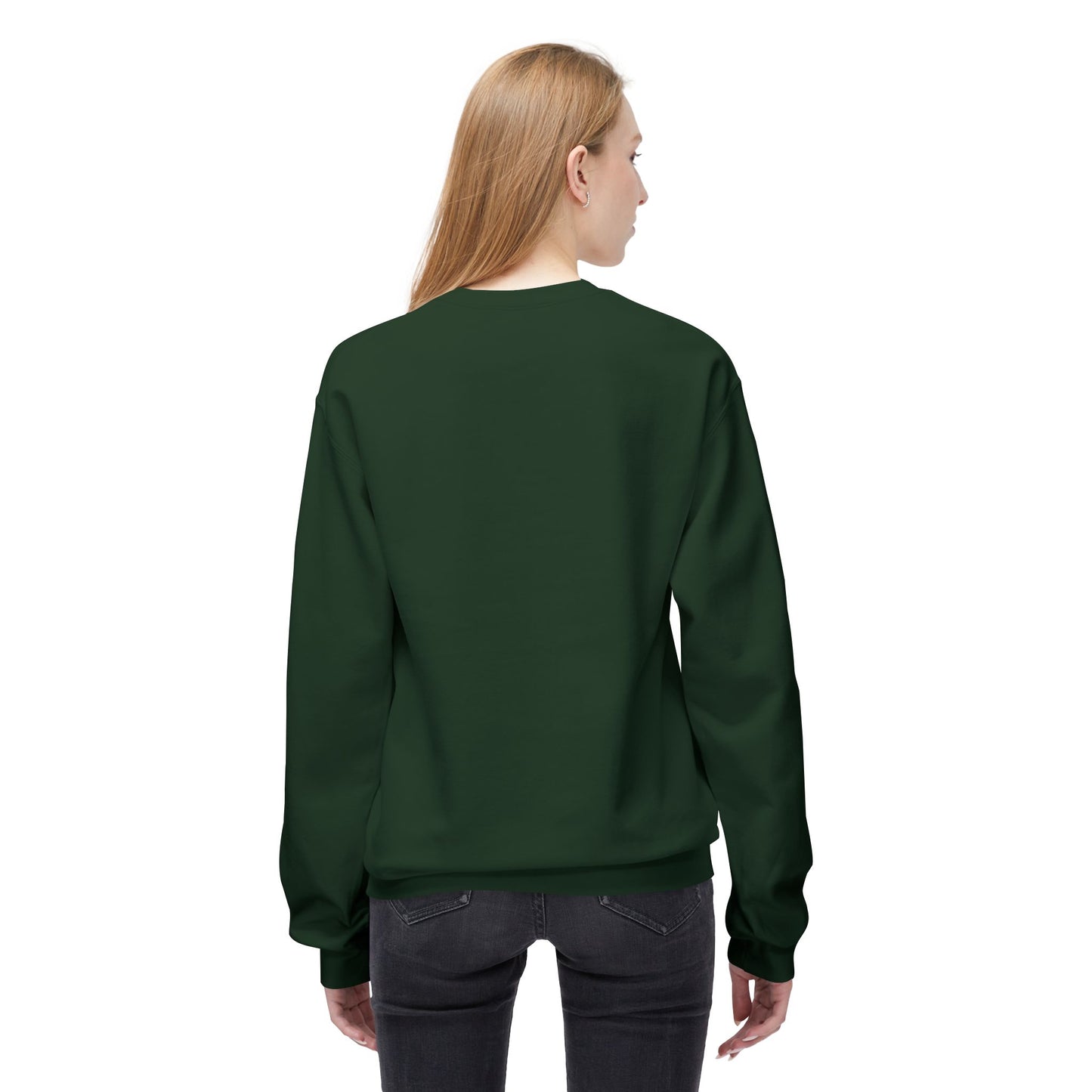 Colorful 'YEAH' Crewneck Sweatshirt,  Sweatshirt, Inspirational Gift, Cozy Fleece, Casual Wear, Everyday Comfort