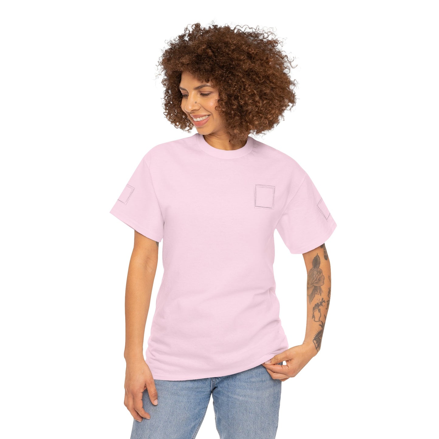 Heavy Cotton Tee - Casual Comfort for Everyday, Perfect for Summer Hangouts, Gifts for Friends, Festivals, Home Wear, Graphic Tees