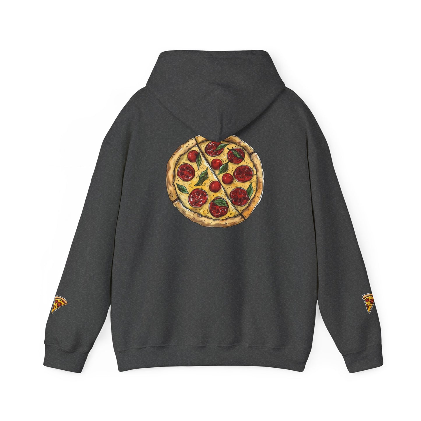 pizza design Heavy Blend™ Hooded Sweatshirt