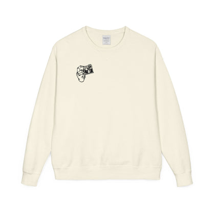 ComfortWash® Garment Dyed Crewneck Sweatshirt, Casual Gamer Sweatshirt, Video Game Lover Gift, Cozy Lounge Wear