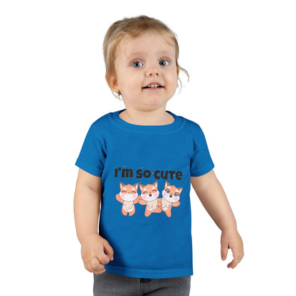 Adorable Toddler T-Shirt | Cute Animal Tee for Kids, Playful Shirt, Birthday Gift, Gift for Toddlers, Everyday Wear