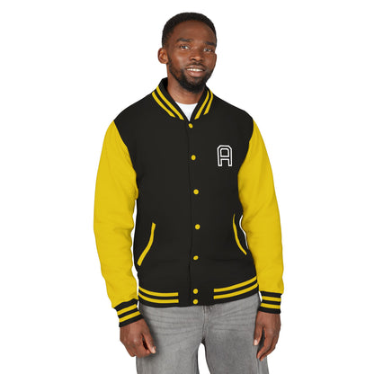 Heavyweight Letterman Jacket - Personalized College Style, Perfect for Sports Events, Casual Wear, Gifts, Team Spirit