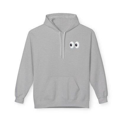 Playful Eyes Fleece Hoodie - Fun Sweatshirt for Unique Style,  Cozy Wear, Perfect Gift for All Occasions, Casual Outfits, Daily [...]