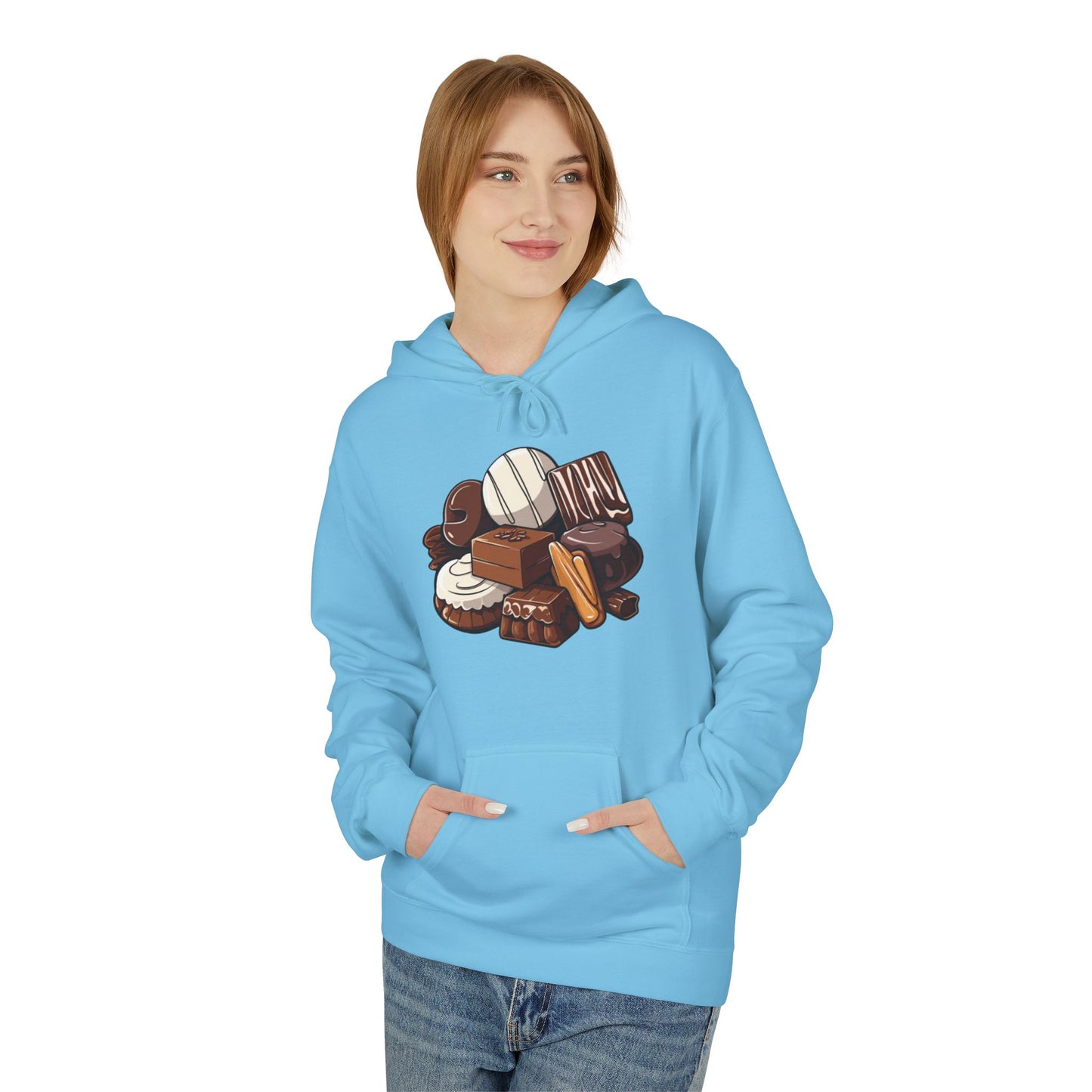 Indulgent Treats Hoodie - Perfect for Dessert Lovers, Cozy Gift, Snack Enthusiast Apparel, Sweet Tooth Hoodie, Funny Dessert Wear