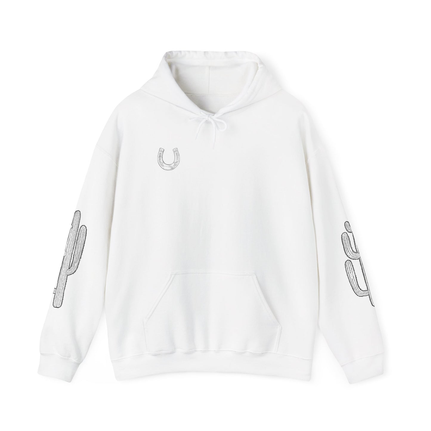 Cactus Graphic Hoodie, Cozy Sweatshirt, Perfect for Casual Days, Gifts for Nature Lovers, Summer Vibes Apparel