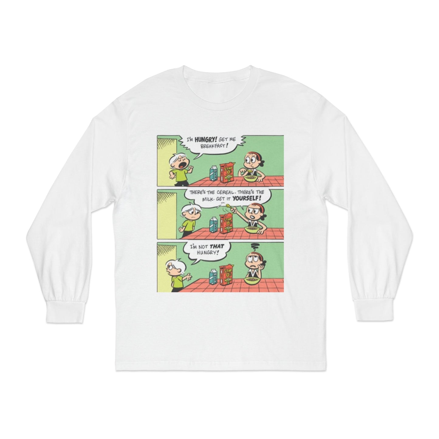 Fun Graphic Long Sleeve T-Shirt