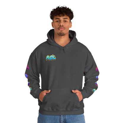 Graffiti Art  Hoodie - Cozy Streetwear, Unique Gift for Art Lovers, Perfect for Festivals, Casual Wear, Cool Graphic Sweatshirt