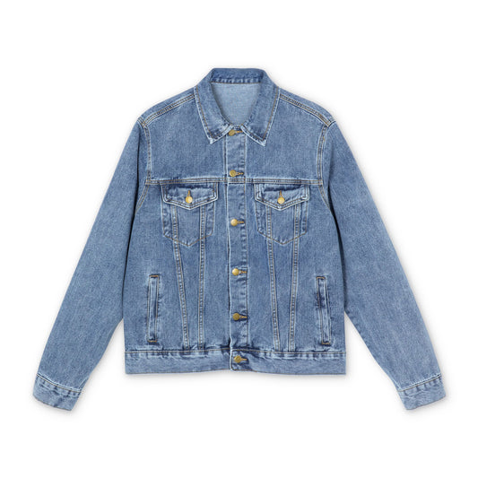 Stylish Men's Denim Jacket - Casual Outerwear for Everyday Wear, Perfect for All Seasons, Trendy Gift for Him, Vintage Look, Layering Piece