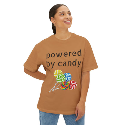 Candy-Themed  Oversized Boxy Tee, Sweet Treat Shirt, Fun Summer Tee, Trendy Casual Wear, Gift for Candy Lovers, Party Shirt, [...]