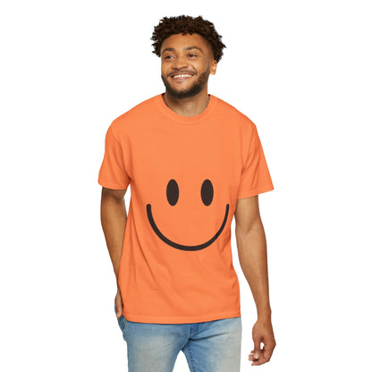 Smiley Face  T-Shirt, Fun Graphic Tee, Casual Wear, Gift for Friends, Positive Vibes Shirt, Happy Birthday Gift, Summer Essentials