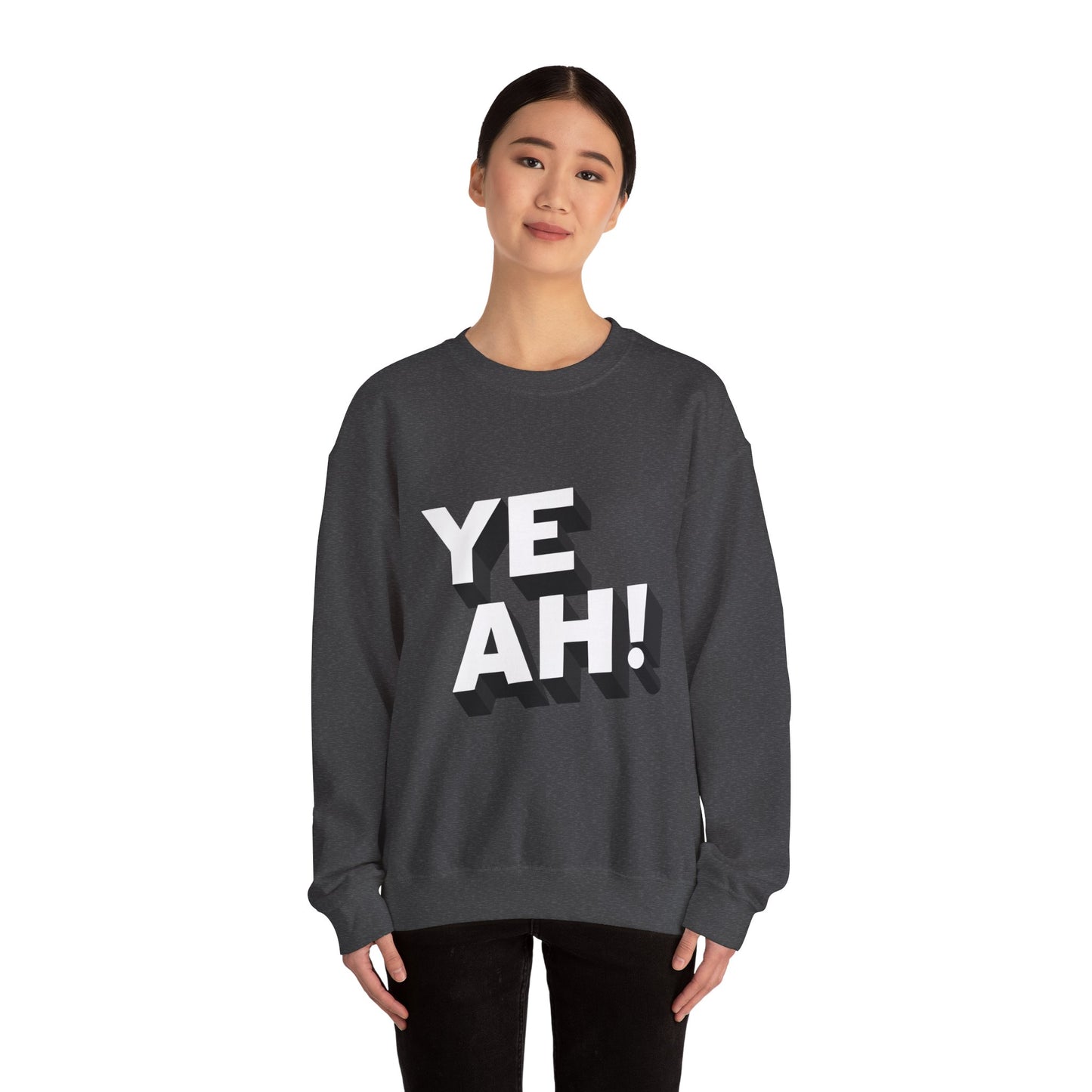 AH YES!  Heavy Blend™ Crewneck Sweatshirt - Comfortable Style for Everyday Wear, Perfect Gift for Friends, Casual Outfit, Cozy [...]