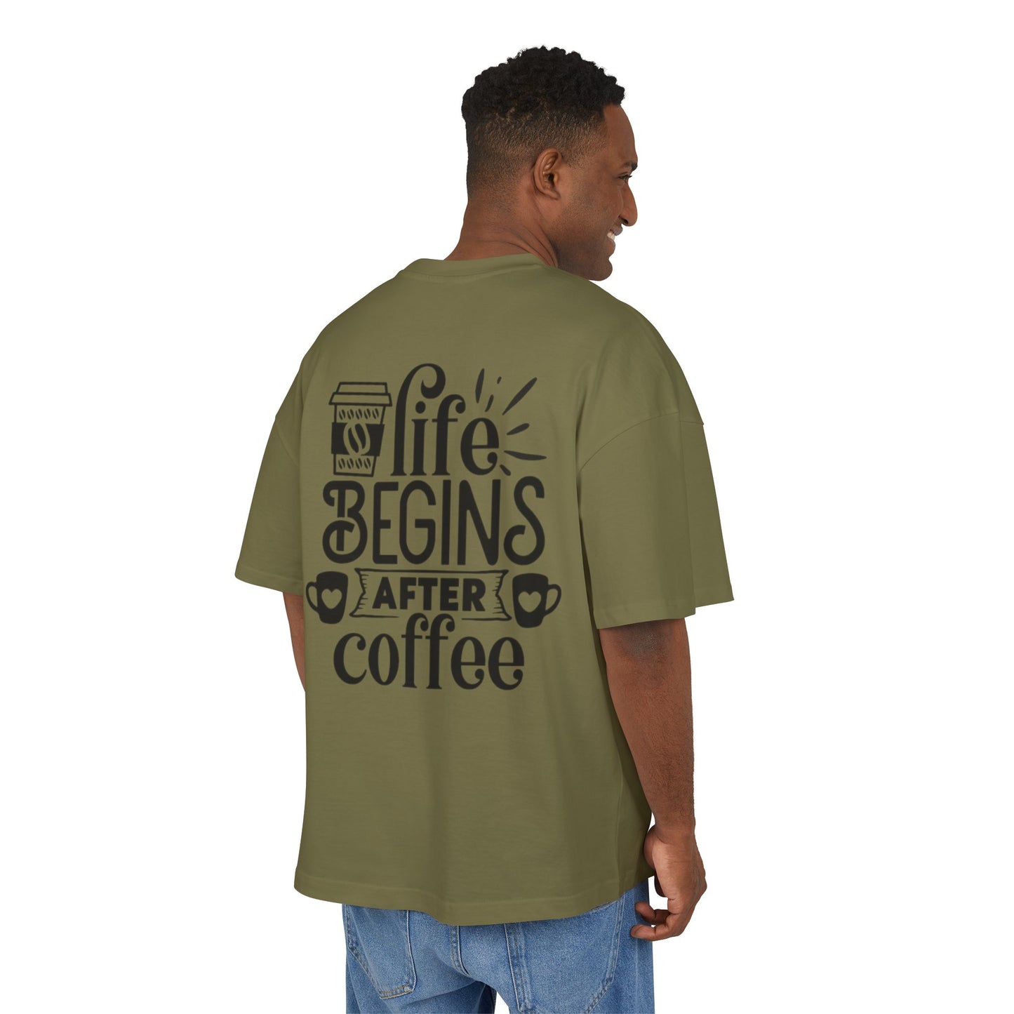 Life Begins After Coffee Box Tee,  Graphic T-Shirt, Casual Coffee Lover Apparel, Gift for Coffee Enthusiasts, Comfortable [...]