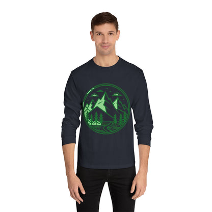 Nature-Inspired Long Sleeve T-Shirt