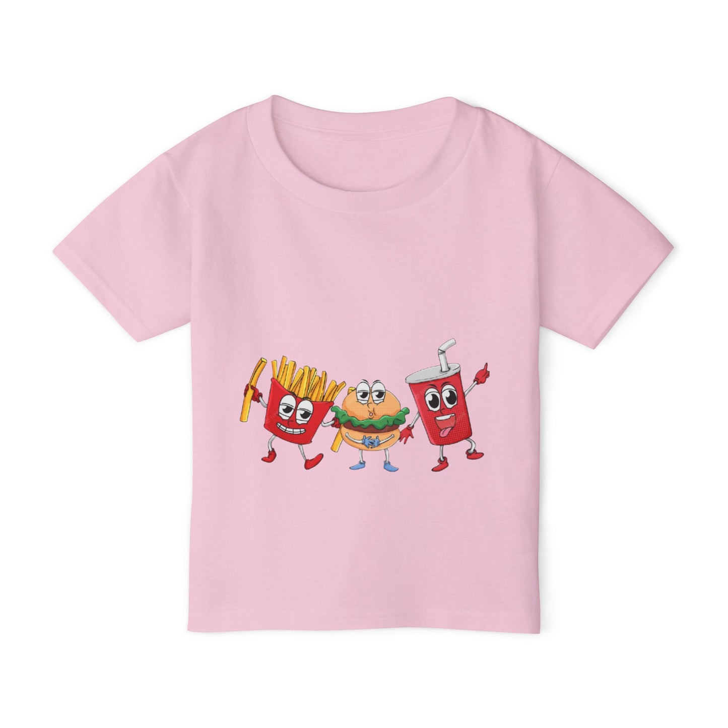 Fun Fast Food Toddler T-Shirt, Adorable Kids Tee, Playful Graphic Shirt, Cute Summer Outfit, Birthday Gift for Toddlers