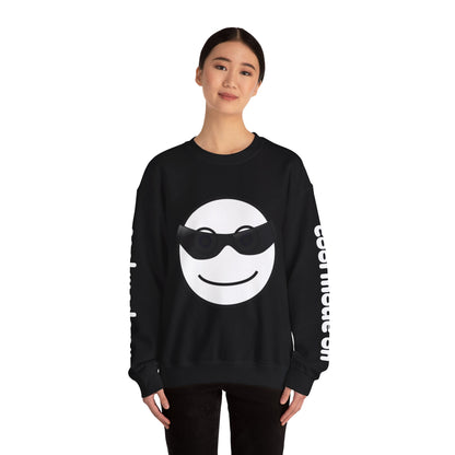 Cool Vibes Crewneck Sweatshirt, Chill Fashion, Casual Wear, Trendy Gift, Lounge Pullover