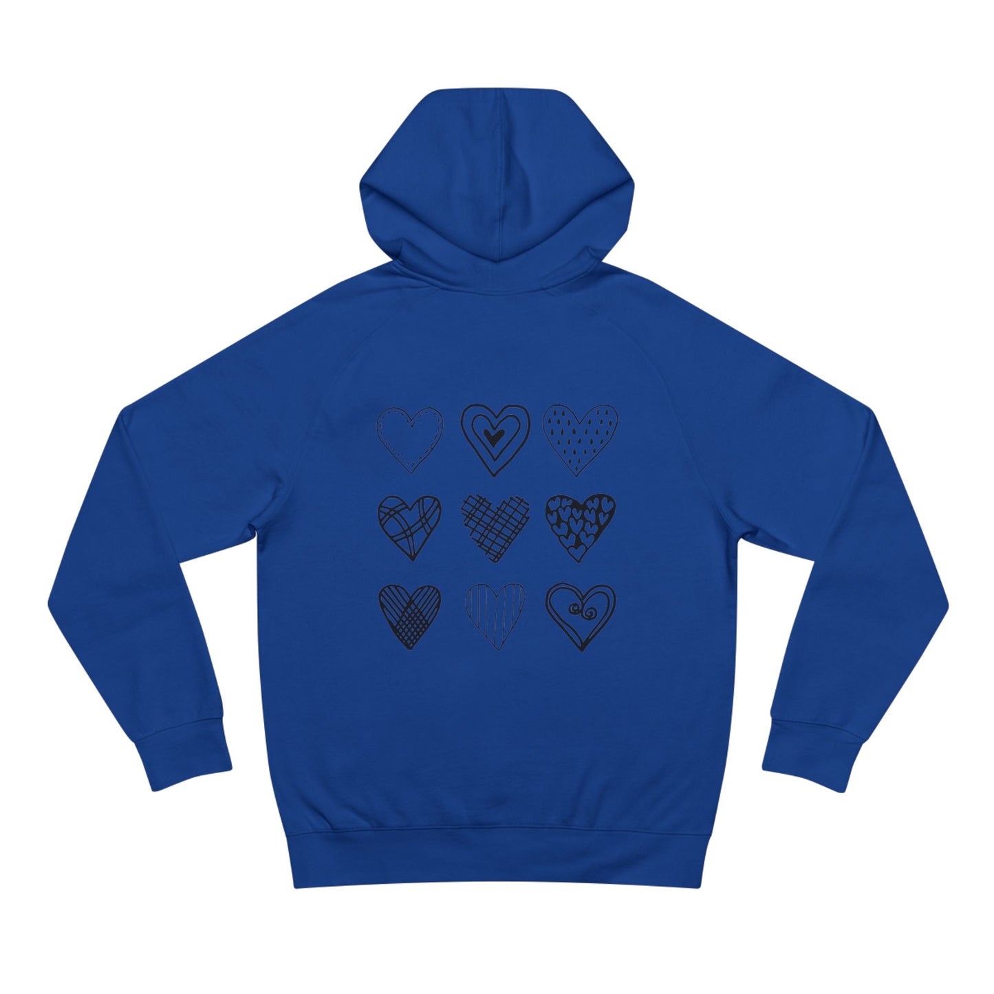 Heart Pattern  Hoodie