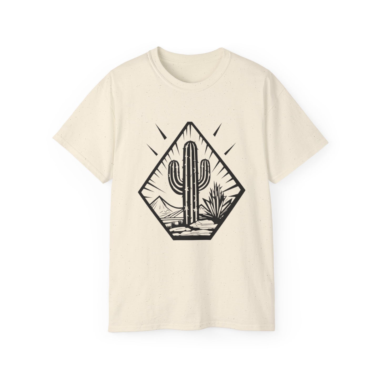 Desert Cactus Tee, Travel Shirt, Nature Lover Gift, Summer Apparel, Outdoorsy Style, Graphic T-shirt