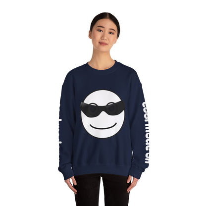 Cool Vibes Crewneck Sweatshirt, Chill Fashion, Casual Wear, Trendy Gift, Lounge Pullover