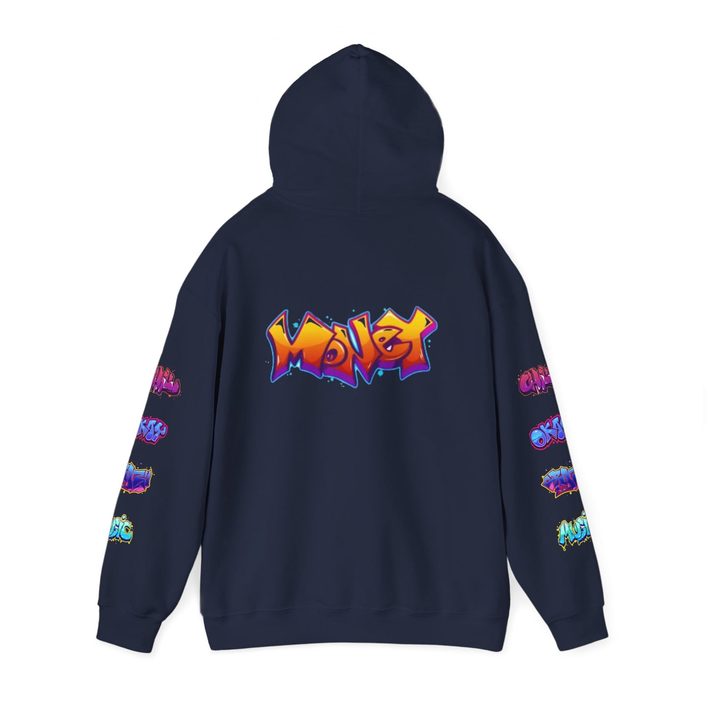 Graffiti Art  Hoodie - Cozy Streetwear, Unique Gift for Art Lovers, Perfect for Festivals, Casual Wear, Cool Graphic Sweatshirt