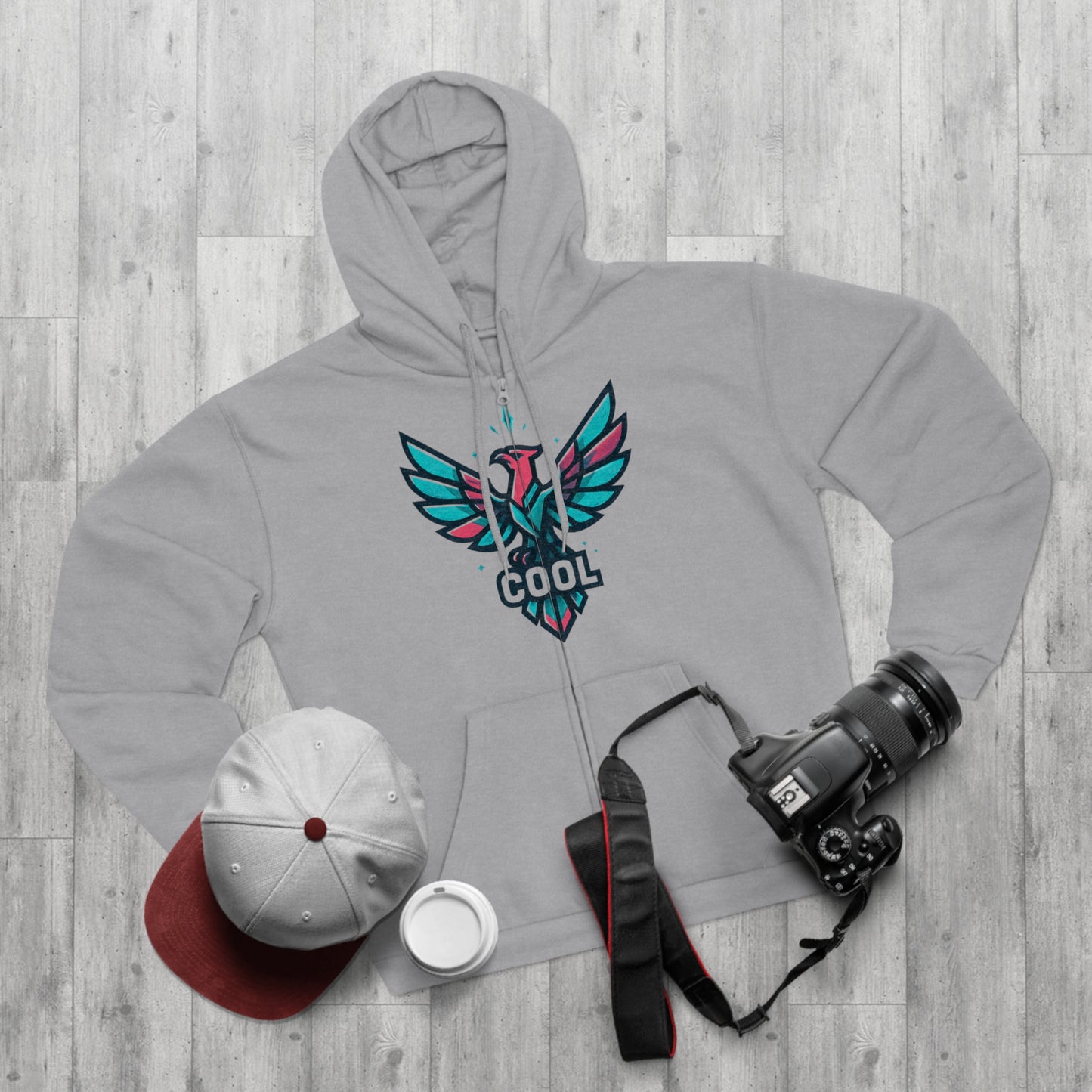 Stylish  Hooded Zip Sweatshirt with Vibrant Design | Casual Outerwear, Perfect for Gifting, Everyday Wear, Holidays, Unique [...]