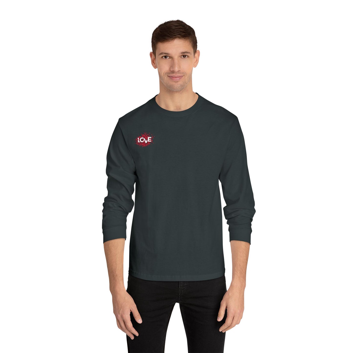 Classic Love Long Sleeve T-Shirt |  Casual Apparel, Gift for Him/Her,  Everyday Wear, Cozy Style
