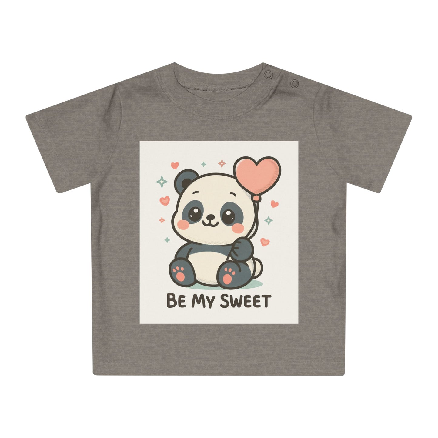 Cute Panda Baby T-Shirt, Adorable Infant Tee, Be My Sweet Gift, Baby Shower Outfit, Birthday Apparel, Newborn Clothing
