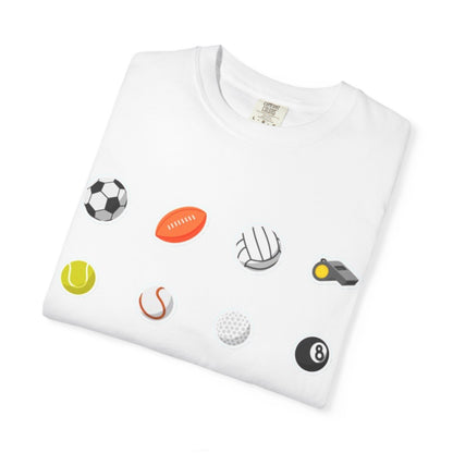 Sporty Icon T-Shirt, Casual Wear, Gift for Athletes, Sports Lovers, Fun Workout Shirt, Sports Themed Apparel