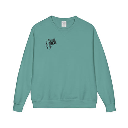 ComfortWash® Garment Dyed Crewneck Sweatshirt, Casual Gamer Sweatshirt, Video Game Lover Gift, Cozy Lounge Wear