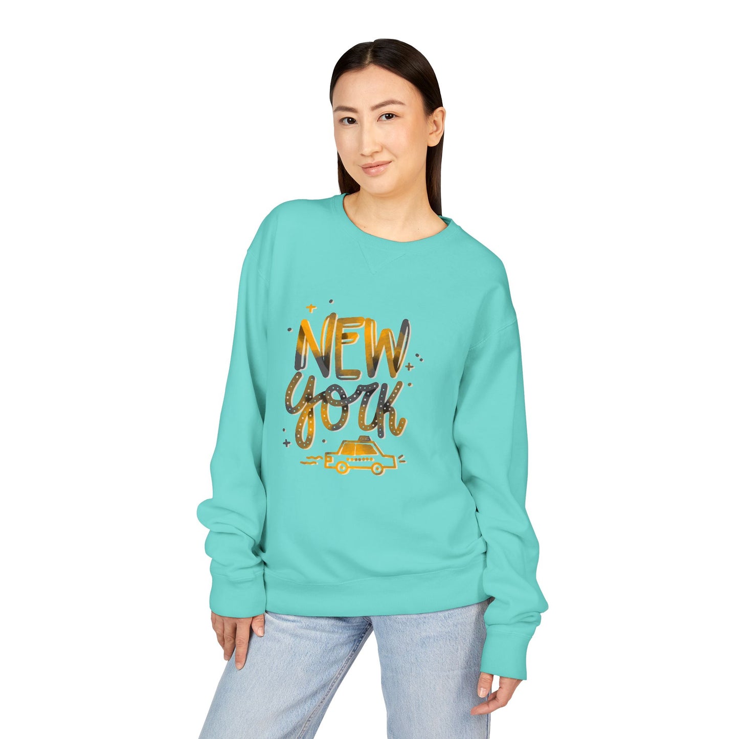 New York City Sweatshirt, Cozy Crewneck, Travel Gift, Fashion Apparel, Casual Wear