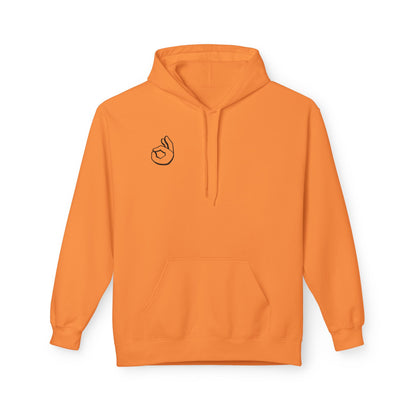 Everything Will Be Okay Fleece Hoodie |  Pullover | Motivational Sweatshirt | Gift for Friends & Family | Cozy Layering Piece