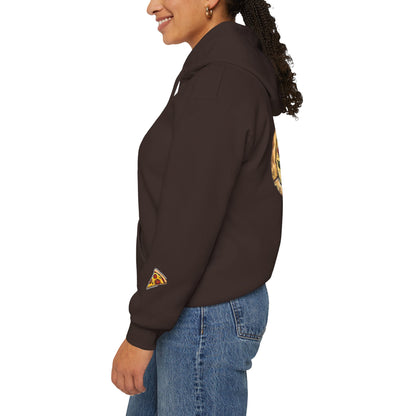 pizza design Heavy Blend™ Hooded Sweatshirt