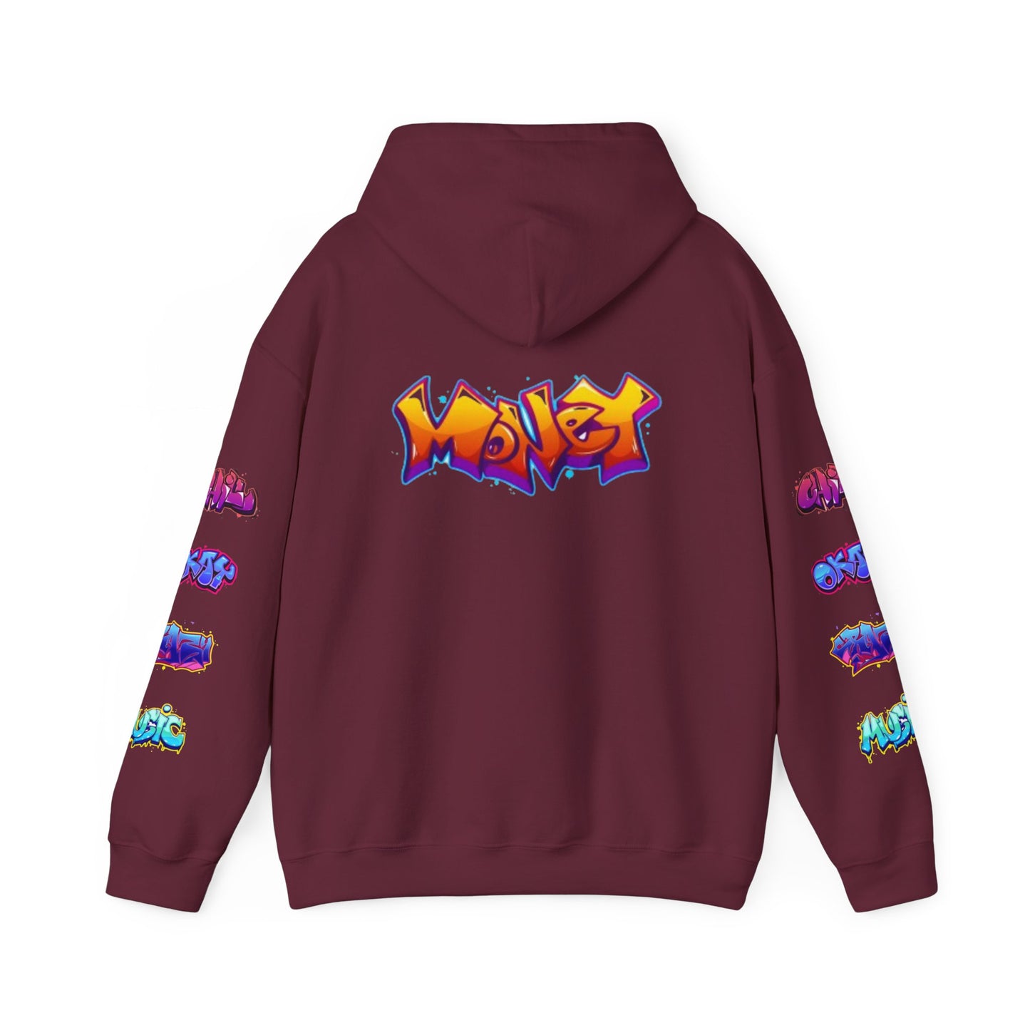Graffiti Art  Hoodie - Cozy Streetwear, Unique Gift for Art Lovers, Perfect for Festivals, Casual Wear, Cool Graphic Sweatshirt