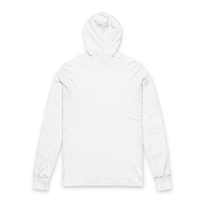Sunny Vibes Hooded Long Sleeve Tee |  Beachwear, Summer Apparel, Casual Getaway Top, Vacation Must-Have, Gift for Sunshine Lovers