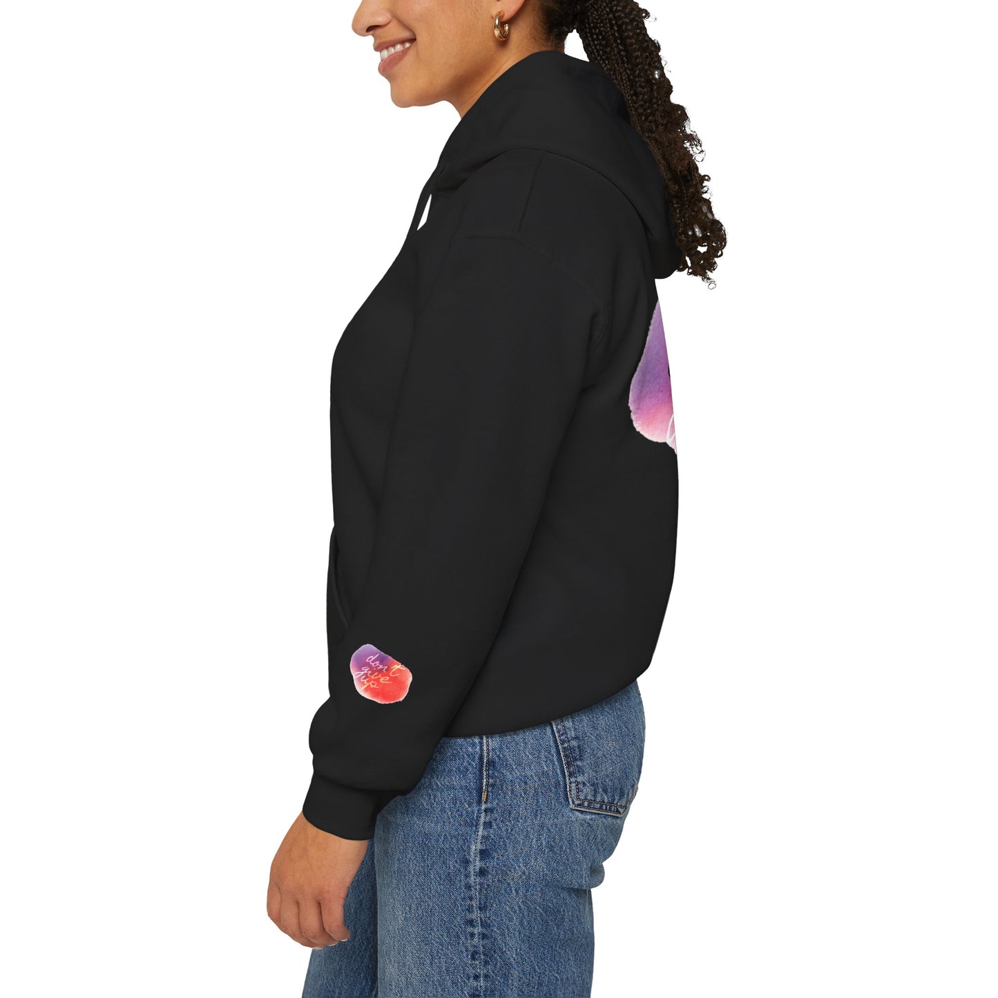 keep going design Heavy Blend™ Hooded Sweatshirt